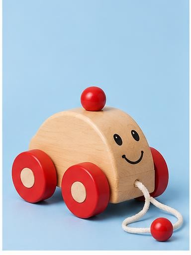 Pull-Along Toy Car